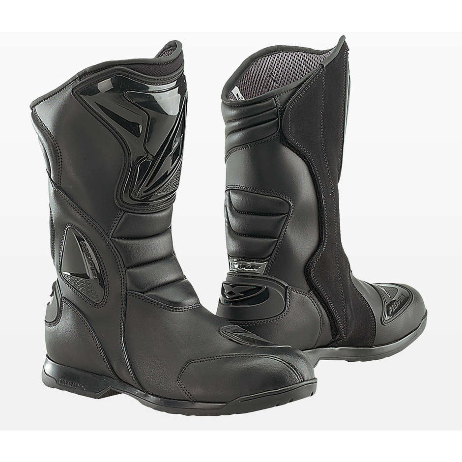Prexport GT Waterproof Motorcycle Boots Black