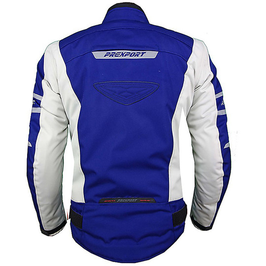 Prexport Milano Lady Womens Motorcycle Jacket Waterproof Ice Blu