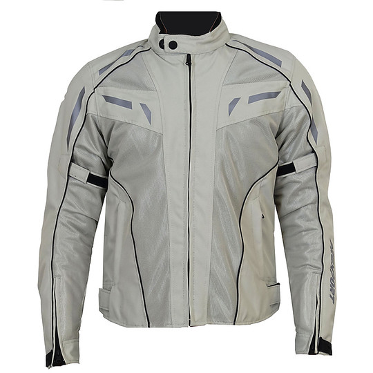 Prexport SPRING Summer Ice Motorcycle Jacket White Ice