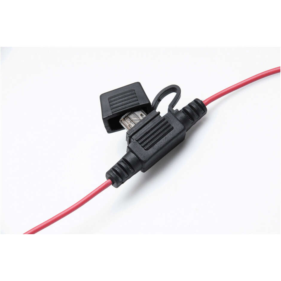 Prise allume-cigare Sw-Motech EMA.00.107.10200 avec câblage noir pour 12 V