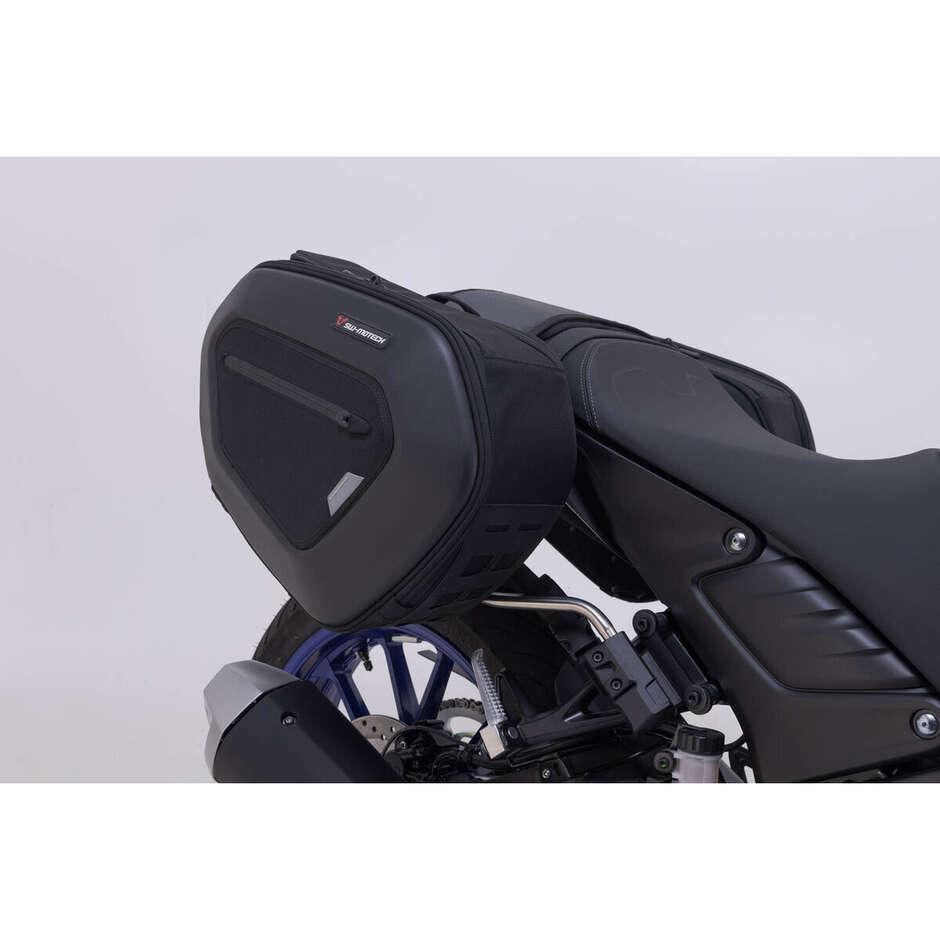 Pro Blaze H Seitentaschen-Set Schwarz/Anthrazit Sw-Motech BC.HTA.06.740.36800 Für Yamaha MT-125 (19-)