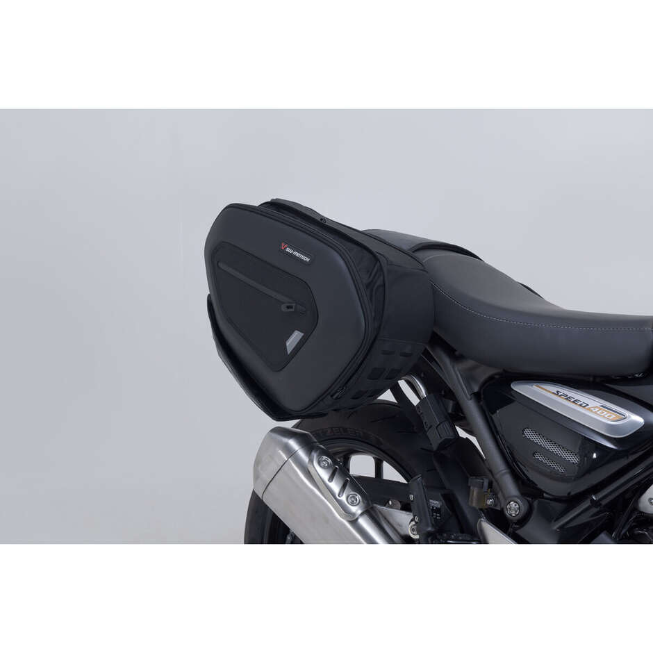 Pro Blaze H Side Bag Set Black / Anthracite Sw-Motech BC.HTA.11.740.36400 For Triumph Speed 400 / Scrambler 400 X (23-)