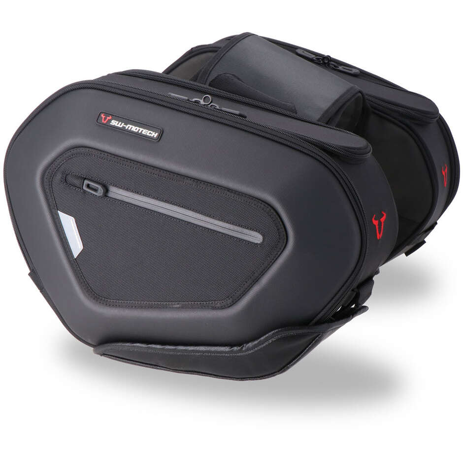 Pro Blaze Side Bag Set Black / Anthracite Sw-Motech BC.HTA.01.740.35001 For Honda CB500F/CB650F/CBR500R/CBR600RR/CBR650F