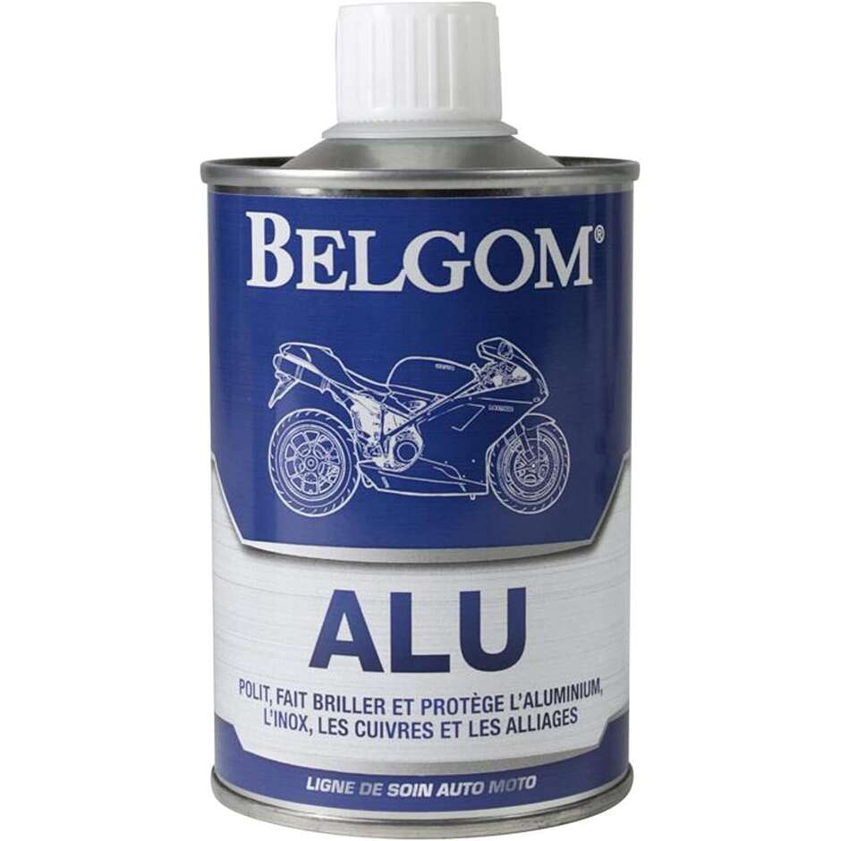 Produit Belgom Alu pour le nettoyage et le polissage des pièces en aluminium