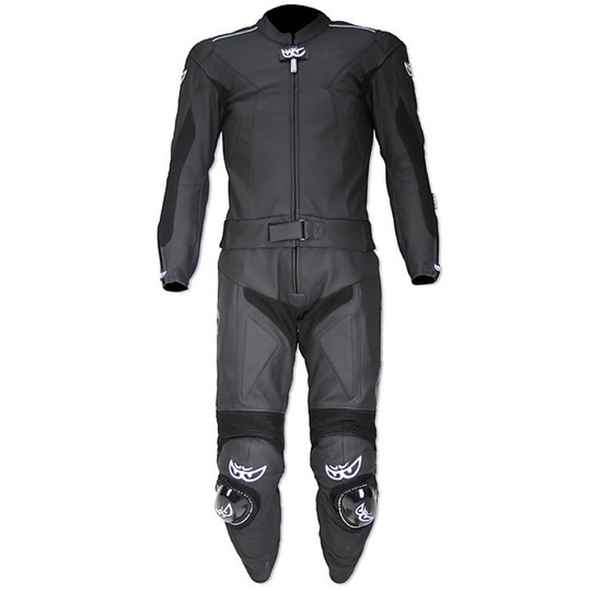 Professional Leather Motorcycle Overalls Divisible Berik LS2 4493 Black For Sale Online