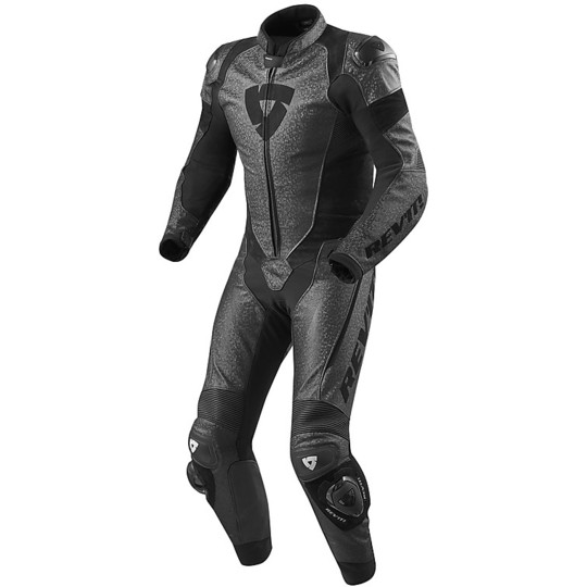 Professional Motorcycle Suit Whole Rev'it PULSAR Black