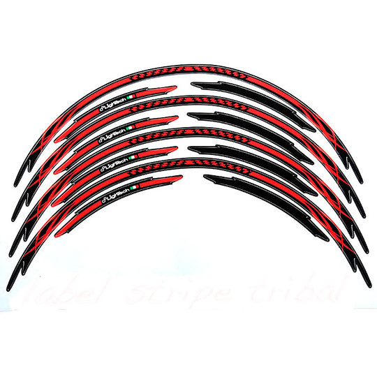 Profils de roue LighTech STK044 Tribal Red