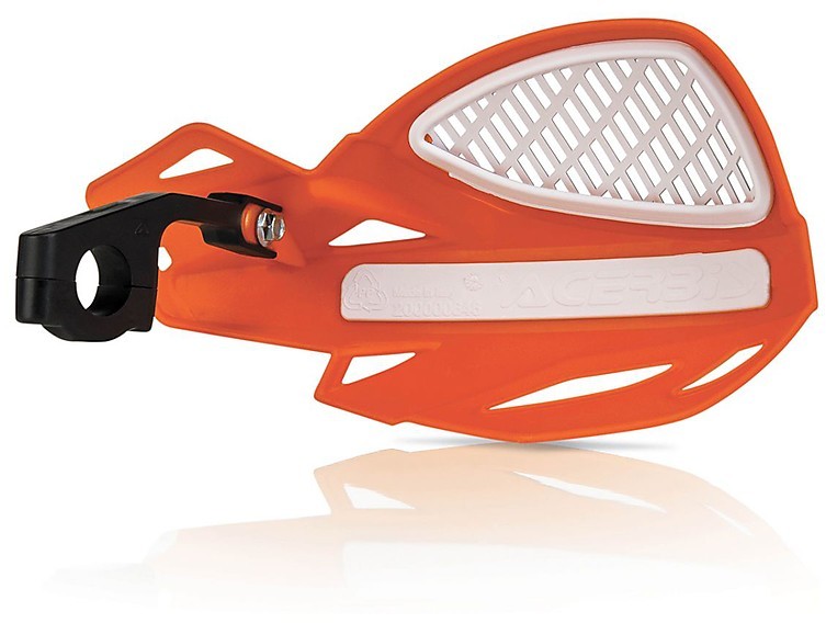 Protège-Mains Acerbis X-Elite 0024489.313 - Pour E-Bike, VTT, Minicross | Noir/Orange