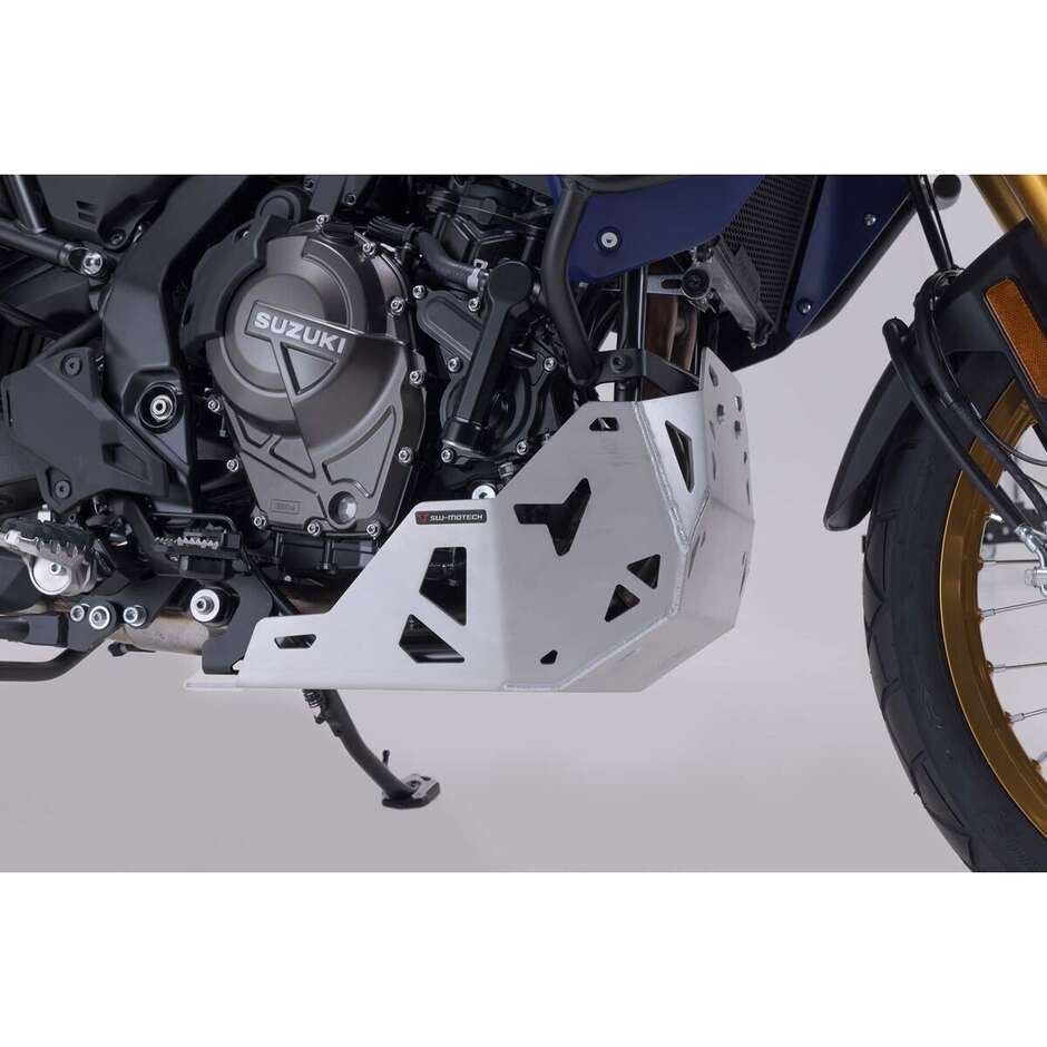 Protection de carter SILVER Sw-Motech MSS.05.845.10001/S pour Suzuki V-Strom800/DE (22-25)