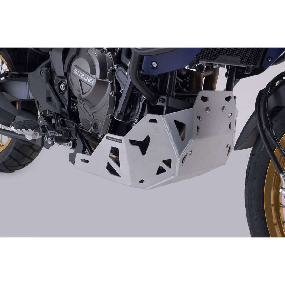 Protection de carter SILVER Sw-Motech MSS.05.845.10001/S pour Suzuki V-Strom800/DE (22-25)