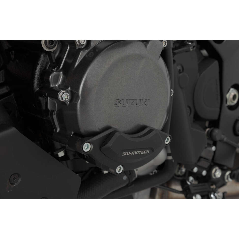 Protection de compartiment moteur noire Sw-Motech MSS.05.587.10101/B pour Suzuki GSX-S 1000 / GSX-S 950 (21-)