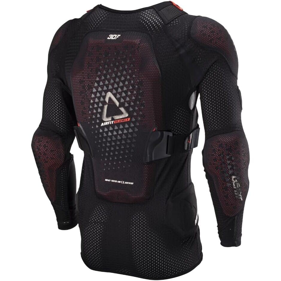 Protection de poitrine Leatt BODY PROTECTOR 3DF AIRFIT EVO Moto Cross Noir