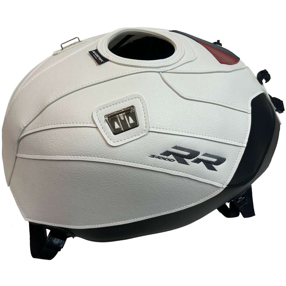 Protection de réservoir Bagster pour moto BMW S 1000 RR 2018-2026, coloris blanc/noir mat/bleu clair/rouge/bleu
