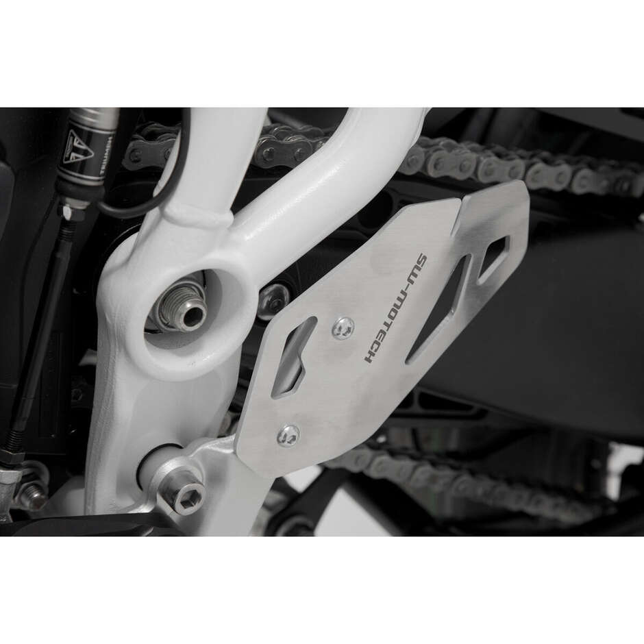 Protection de talon gauche noire SW-Motech SCT.11.953.10100/B pour Triumph Tiger 900/GT/Rally/Pro (19-23)