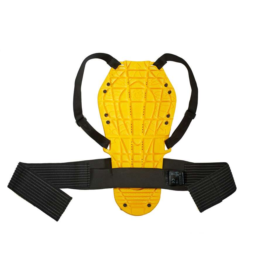 Protection dorsale moto Spidi BACK WARRIOR EVO Noir Jaune
