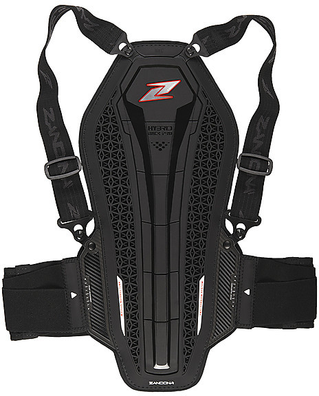 Protection dorsale Moto Racing Zandonà HYBRID BACK PRO RS x6 Noir Niveau 2  (Hauteur 158-167 cm) Vente en Ligne 