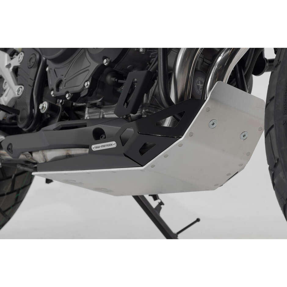 Protection moteur noire SW-Motech MSS.01.919.10000/B pour Honda CB500X (18-), NX500 (23-)