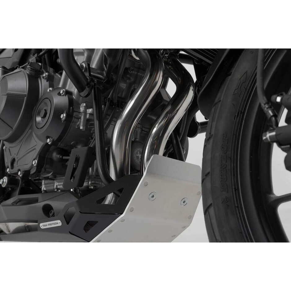 Protection moteur noire SW-Motech MSS.01.919.10000/B pour Honda CB500X (18-), NX500 (23-)