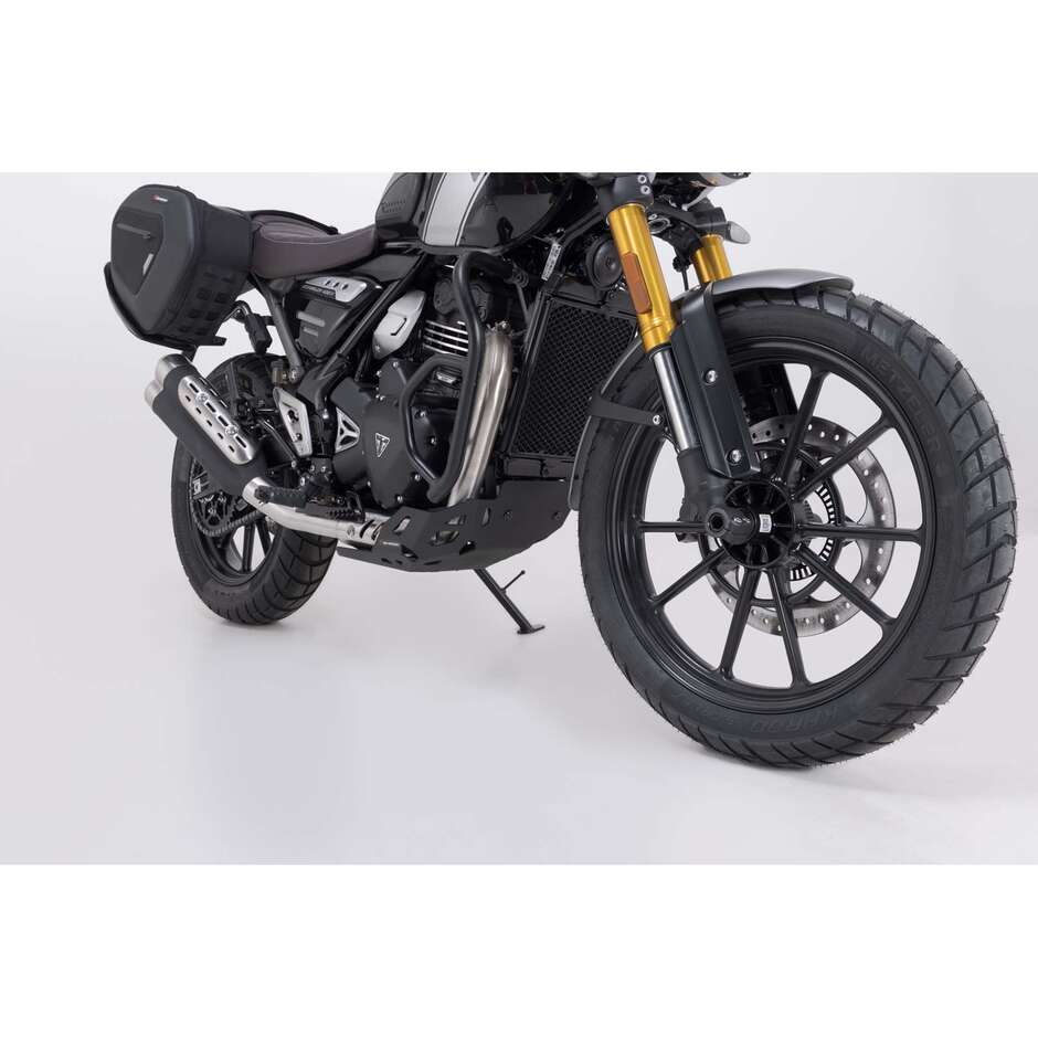 Protection moteur noire Sw-Motech MSS.11.616.10100/B pour Triumph Scrambler 400 X (23-)
