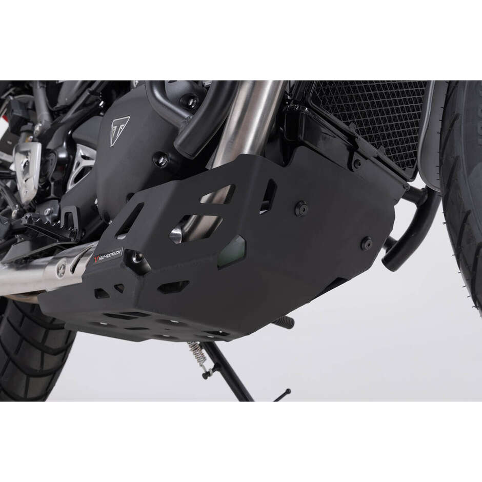 Protection moteur noire Sw-Motech MSS.11.616.10100/B pour Triumph Scrambler 400 X (23-)