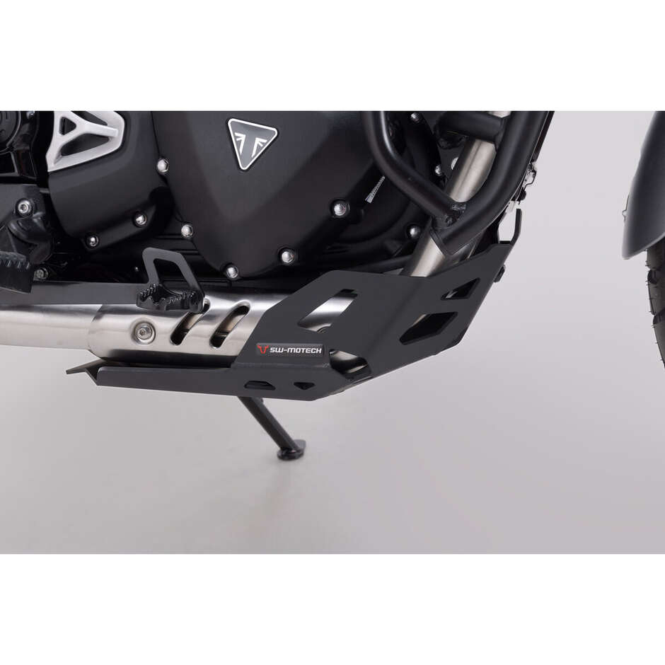 Protection moteur noire Sw-Motech MSS.11.616.10100/B pour Triumph Scrambler 400 X (23-)