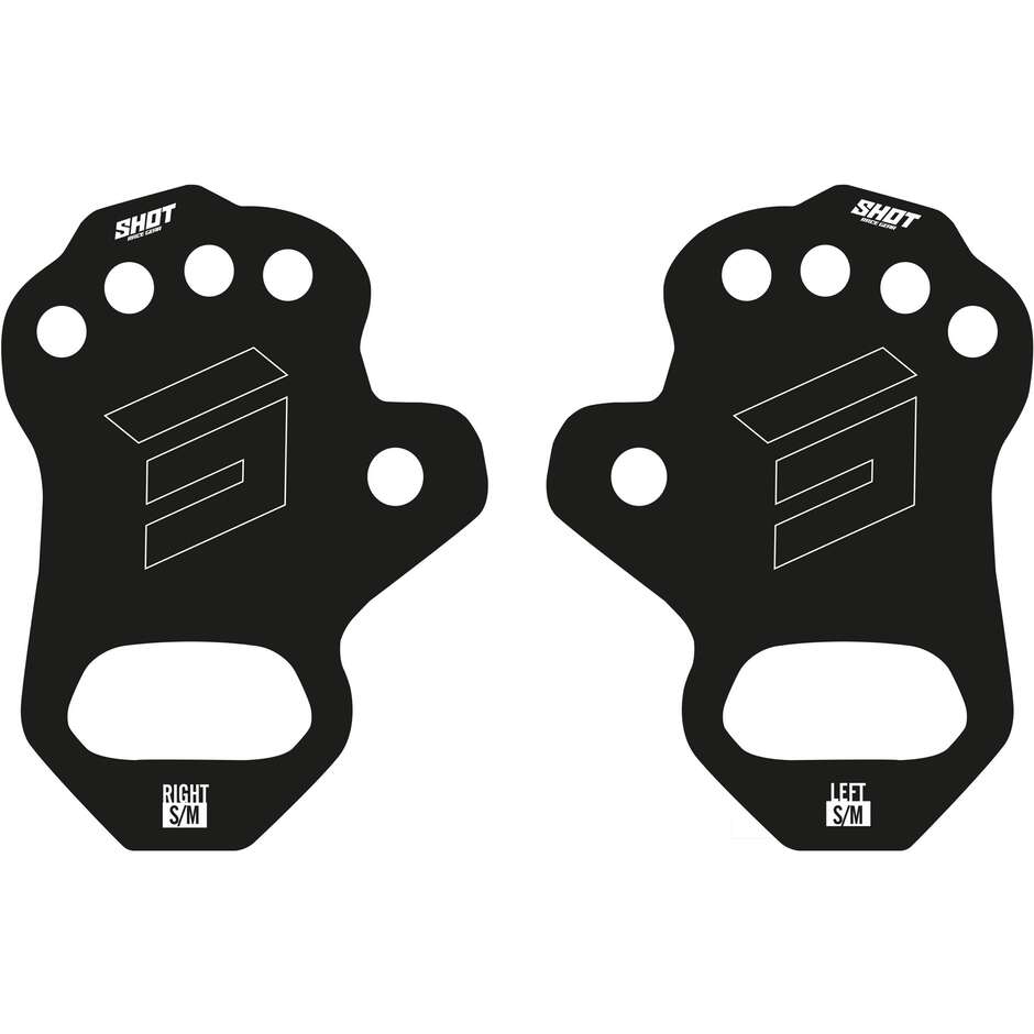 Protection Paume Moto Cross Enduro Shot Noir PALM
