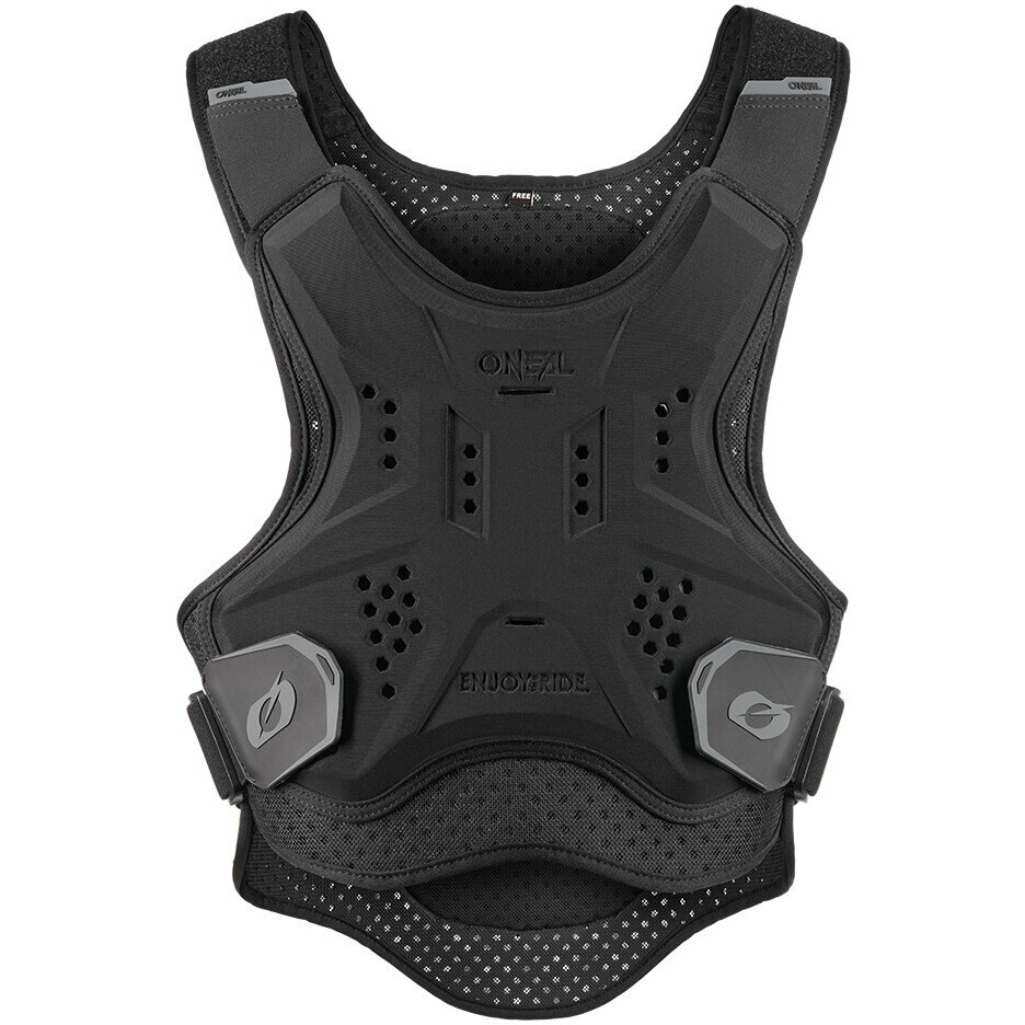 Protection thoracique souple Oneal BP pour vélo, noire