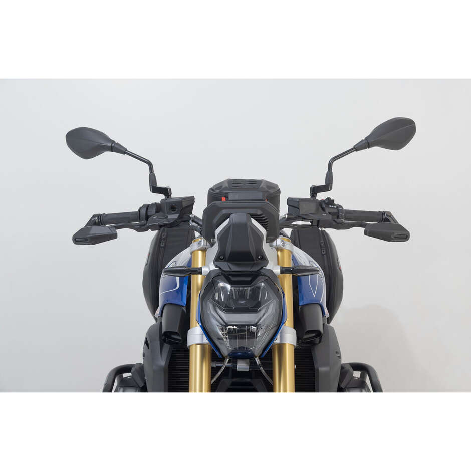 Protections de leviers avec déflecteur de vent noir SW-Motech LVG.07.913.11001/B pour modèles BMW