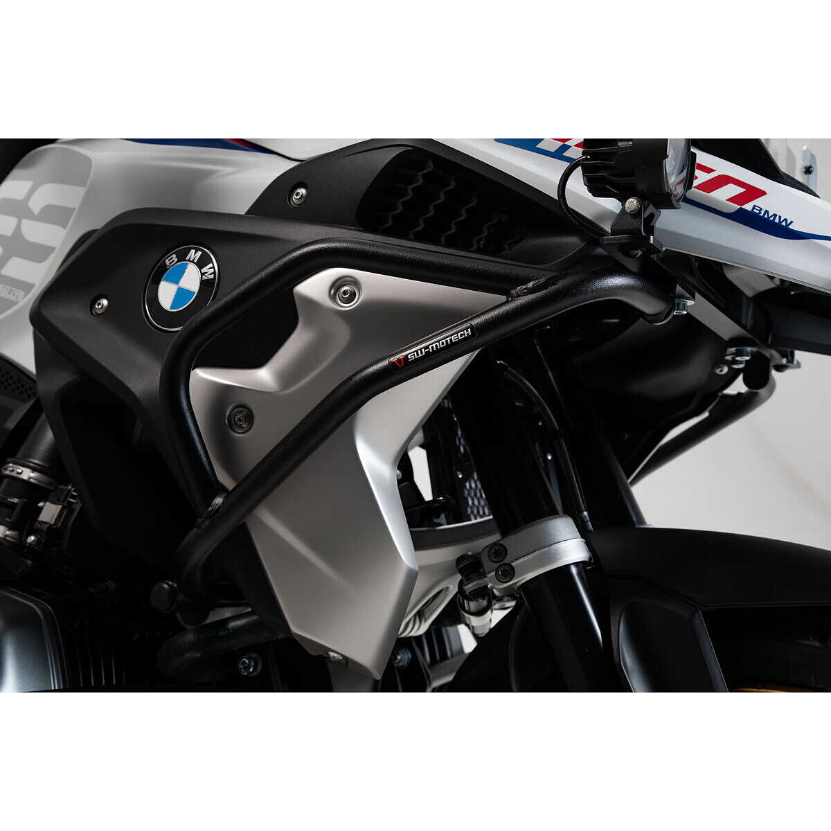 Protection Moteur SW-Motech Pour BMW R1200/R1250 - Réf. MSS.07.781.10100/B - Occasion En Bon état