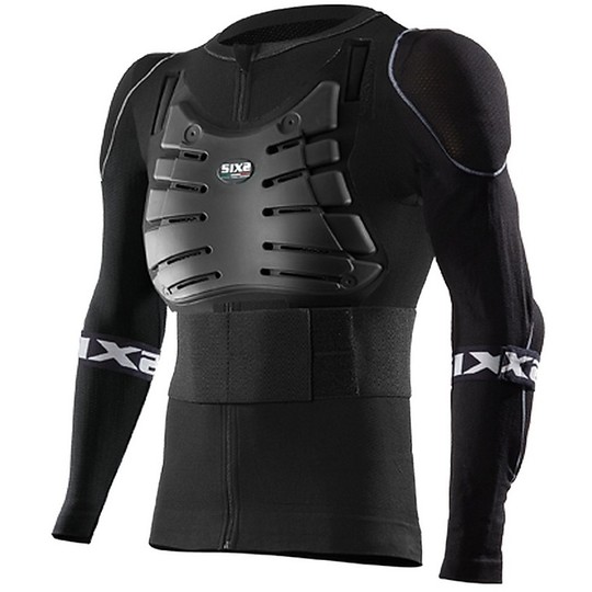 Protective mesh technique with bib and Protections Back, shoulders, elbows and D3O Sixs Pro-Tech