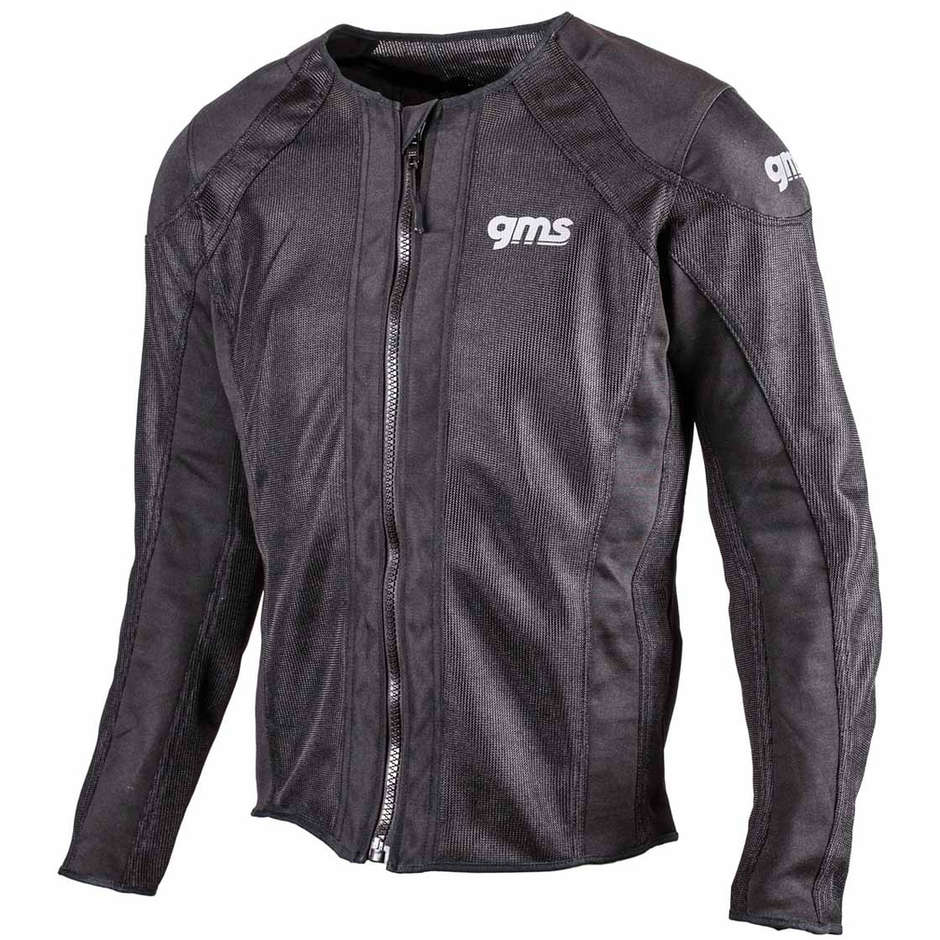Protective Perforated Motorcycle Jacket Gms SCORPIO Black