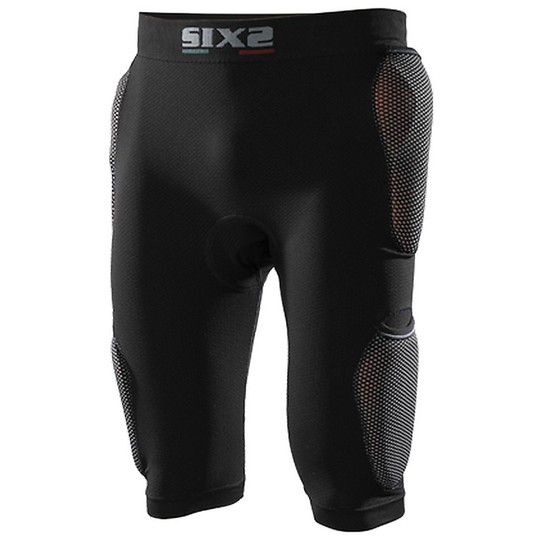 Protective Shorts Kit with Case back SIXS Pro SHO3 with Protections Hips and External Coscein D3O