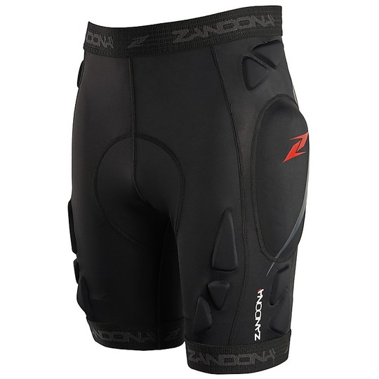 Protective shorts Moto Cross Enduro Zandonà SOFT ACTIVE SHORTS Black