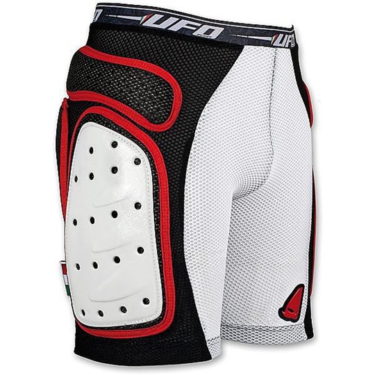 Protective Shorts with side shields rigid Red UFO