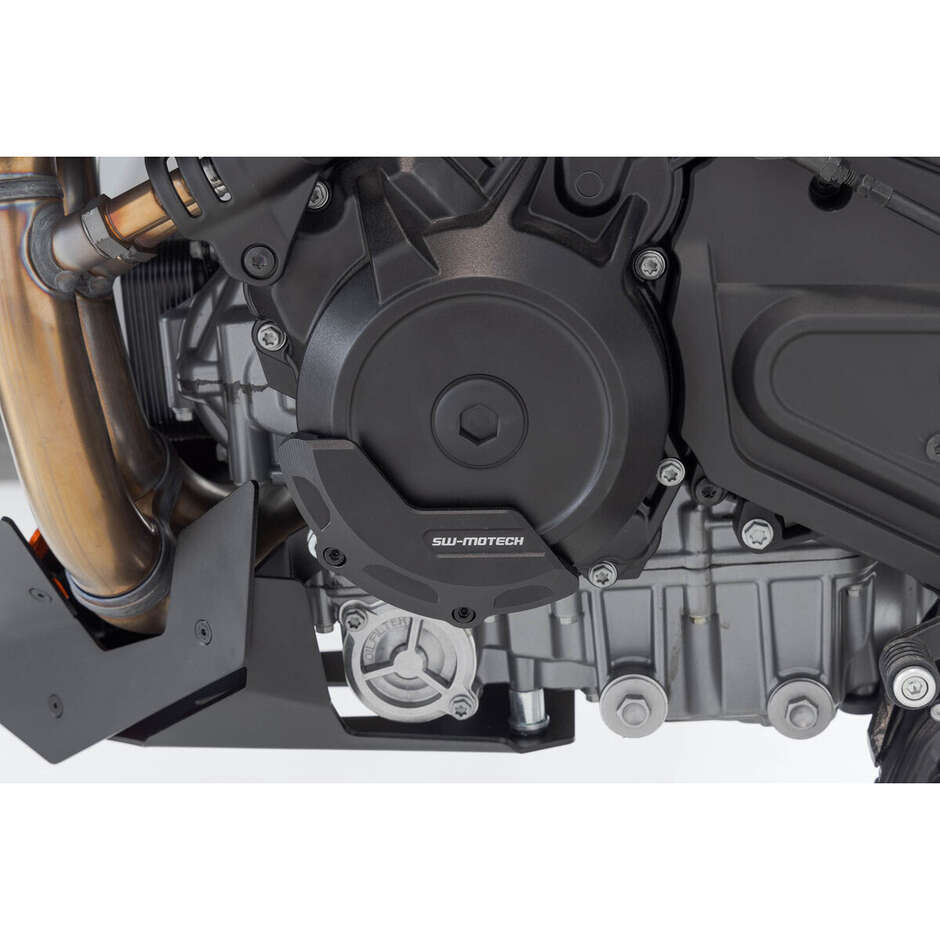 Protezione Coperchio Motore Nero Sw-Motech MSS.04.994.10100/B Per KTM 990 Duke (23-)