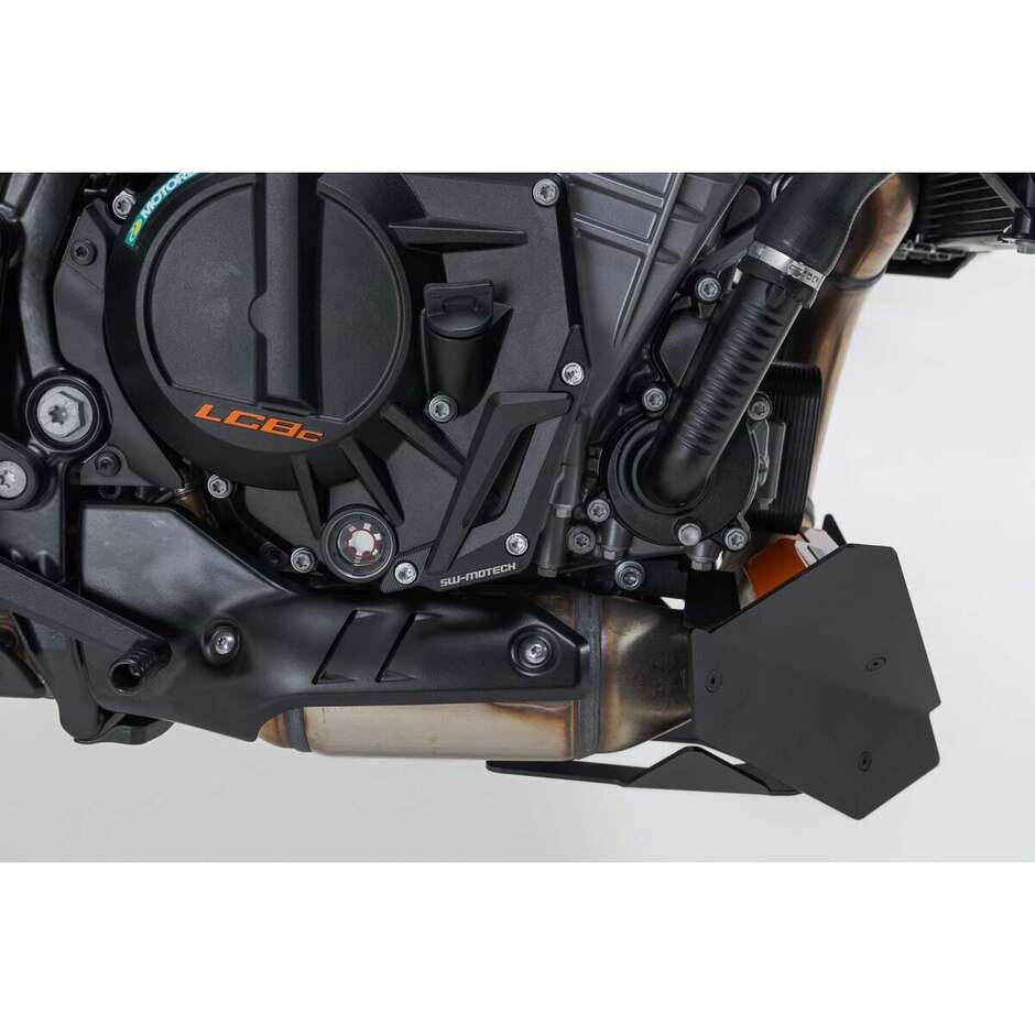 Protezione Coperchio Motore Nero Sw-Motech MSS.04.994.10100/B Per KTM 990 Duke (23-)