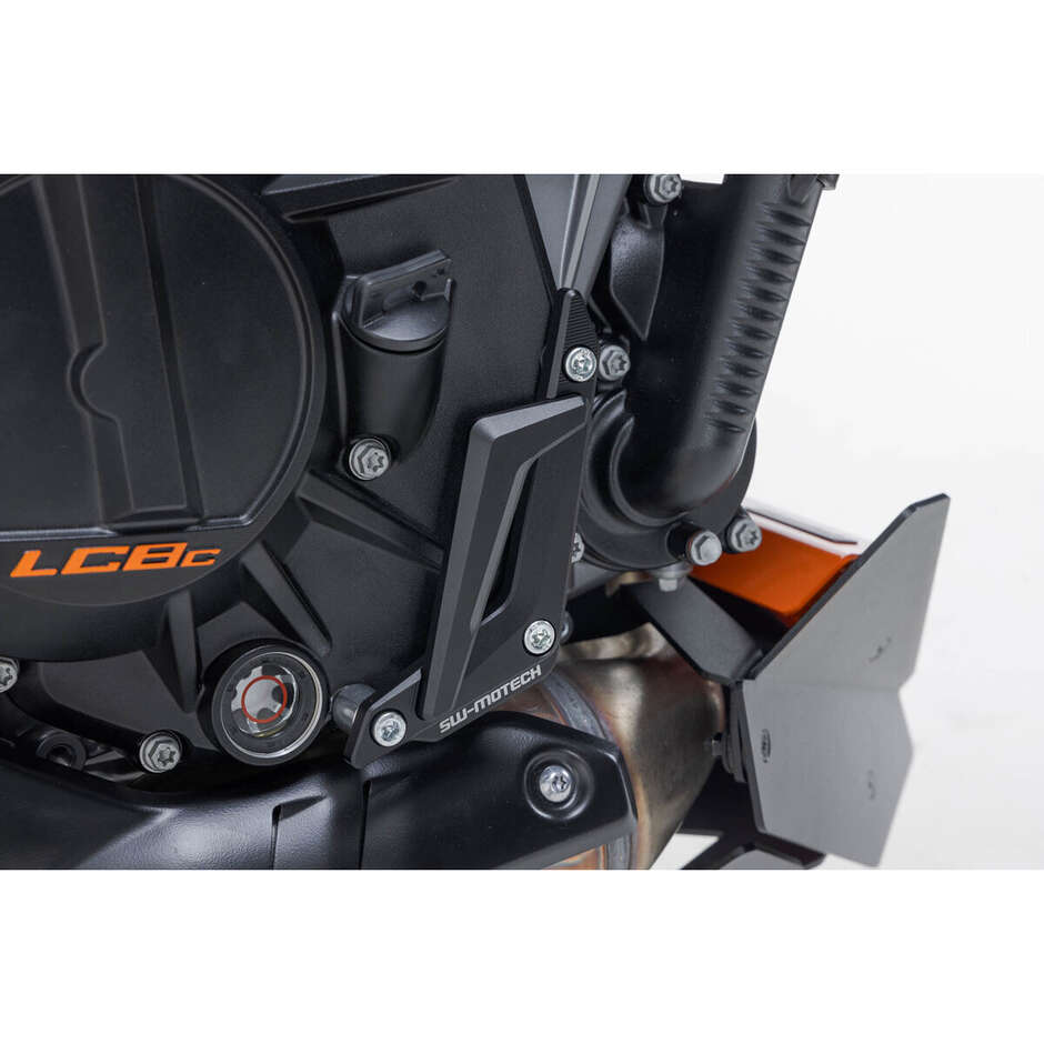 Protezione Coperchio Motore Nero Sw-Motech MSS.04.994.10100/B Per KTM 990 Duke (23-)