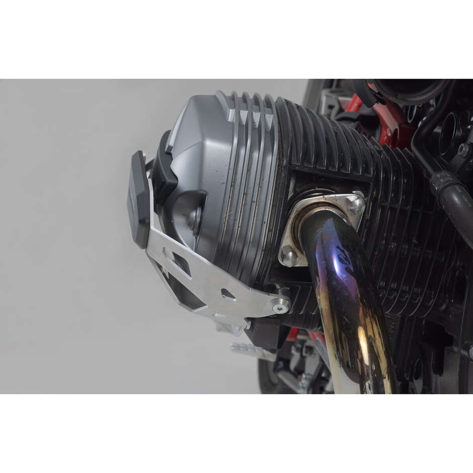 Protezione Del Cilindro Argento / Nero Sw-Motech MSS.07.653.10002/S Per Modelli BMW R nineT, R 12