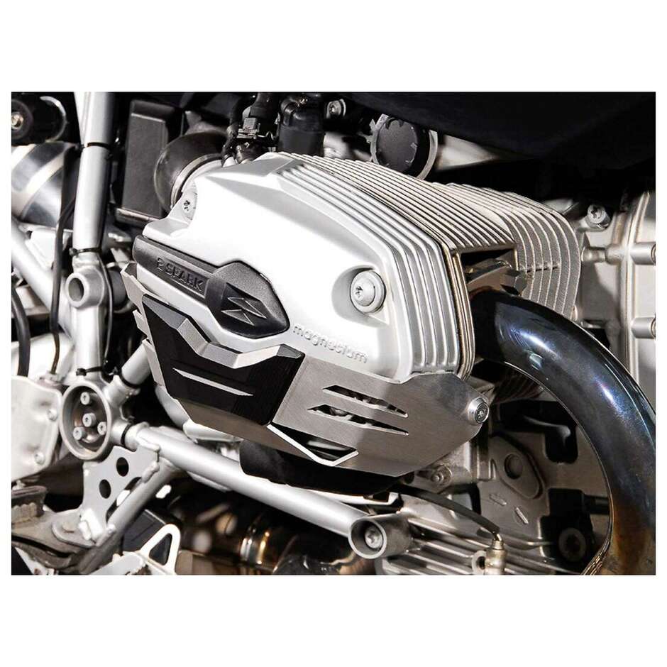 Protezione Del Cilindro Argento / Nero Sw-Motech MSS.07.709.10000/S Per BMW R1200 R/ ST/ GS/ Adventure