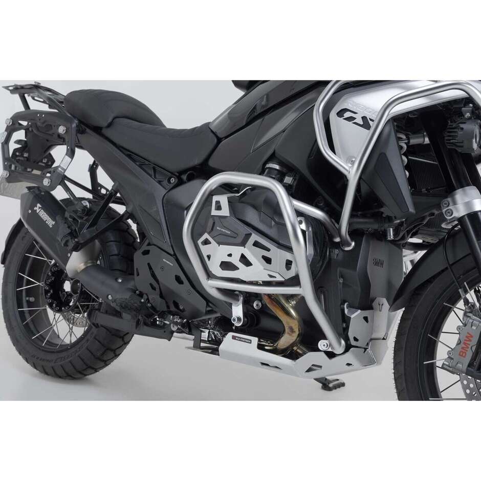 Protezione Del Cilindro Argento / Nero Sw-Motech MSS.07.975.10100 Per BMW R 1300 GS, R 1300 R/RS