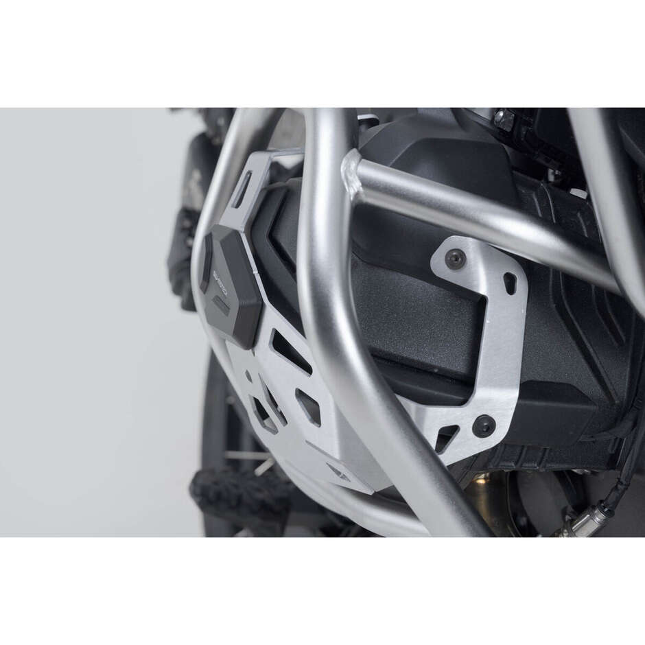 Protezione Del Cilindro Argento / Nero Sw-Motech MSS.07.975.10100 Per BMW R 1300 GS, R 1300 R/RS