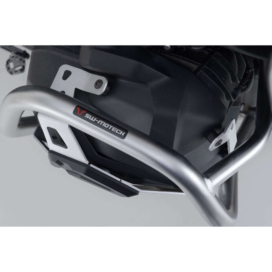 Protezione Del Cilindro Argento / Nero Sw-Motech MSS.07.975.10100 Per BMW R 1300 GS, R 1300 R/RS