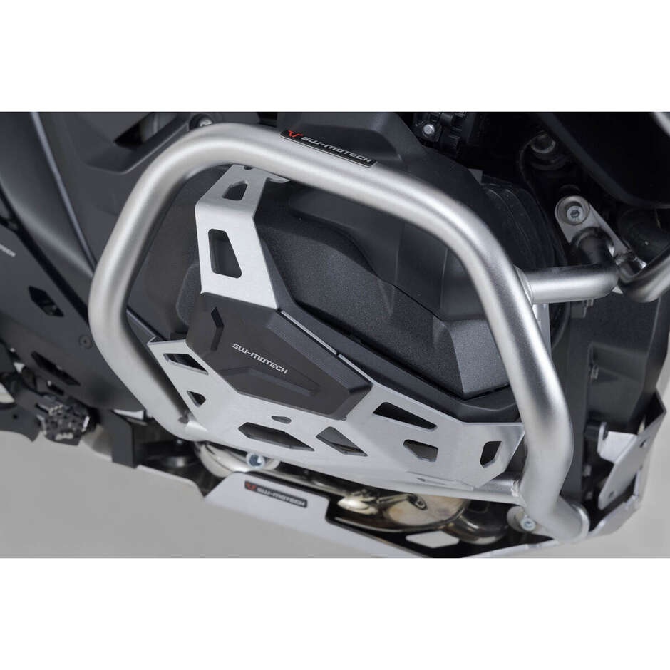 Protezione Del Cilindro Argento / Nero Sw-Motech MSS.07.975.10100 Per BMW R 1300 GS, R 1300 R/RS