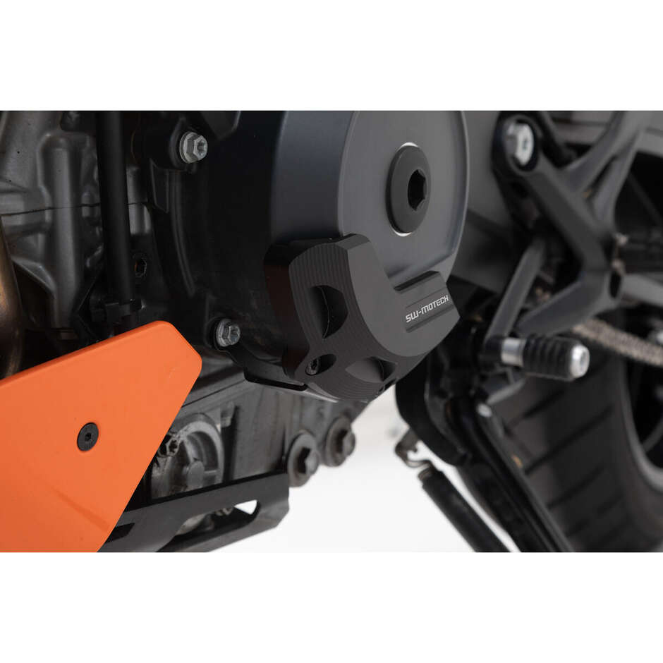 Protezione Del Coperchio Del Vano Motore Nero Sw-Motech MSS.04.641.10101