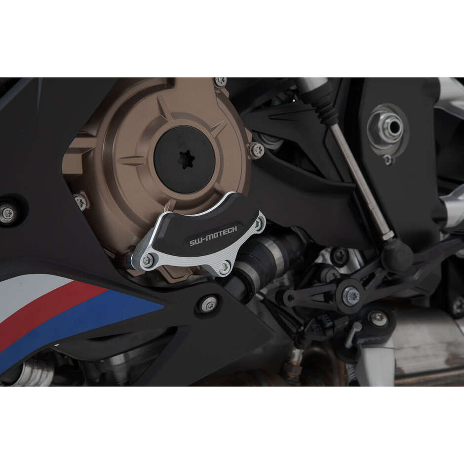 Protezione Del Coperchio Del Vano Motore Nero Sw-Motech MSS.07.540.10100 Per S1000RR(19-)/R(21-), M1000R(22-)
