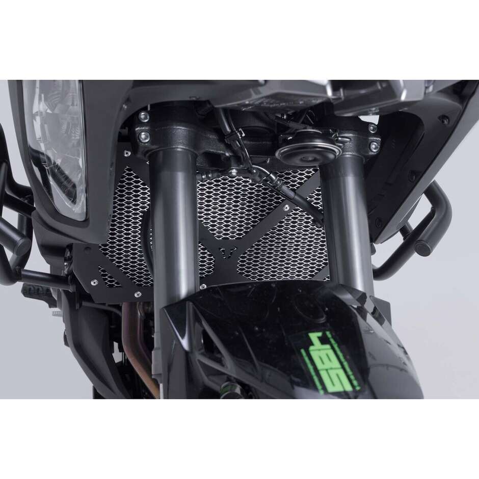 Protezione Del Radiatore Nero / Argento Sw-Motech KLS.08.922.10001 Per Versys 1000 (18-) / 1100 (24-)
