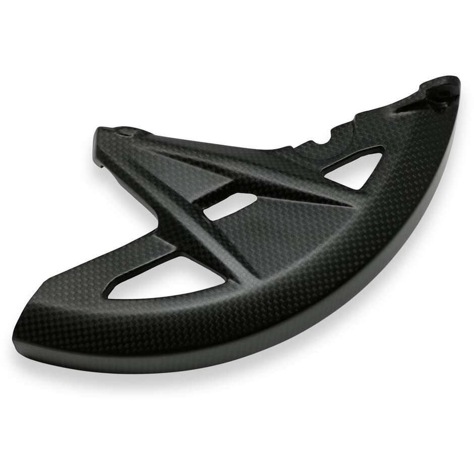 Protezione disco freno posteriore Ducati Multistrada- carbonio CNC Racing ZA858 Opaco