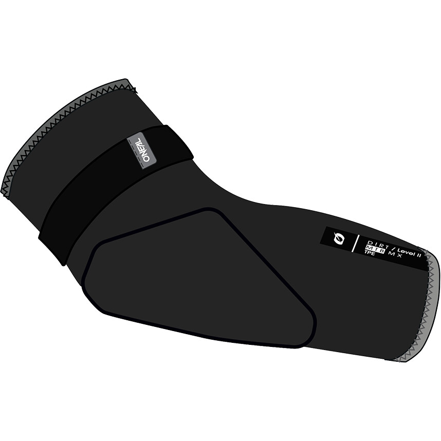 Protezione Gomito O'NEAL DIRT Nero taglia L