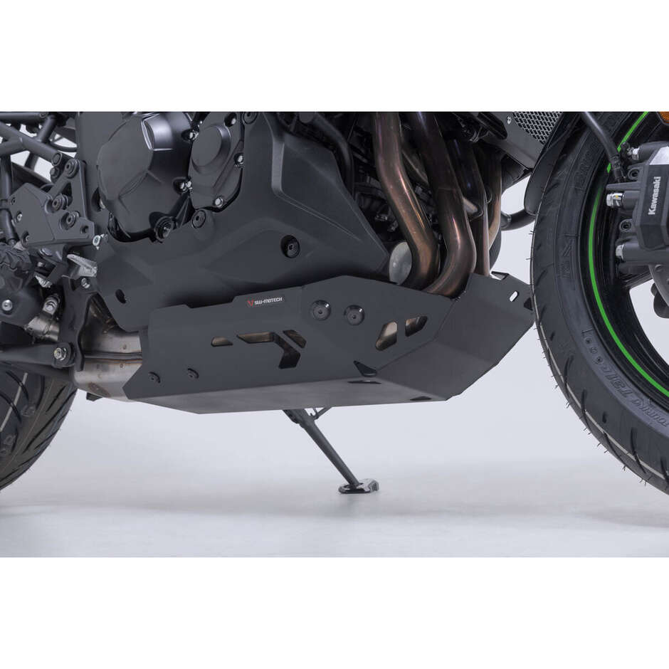 Protezione Motore Nero Sw-Motech MSS.08.922.10100/B Per Kawasaki Versys 1100 / 1100 SE (24-)
