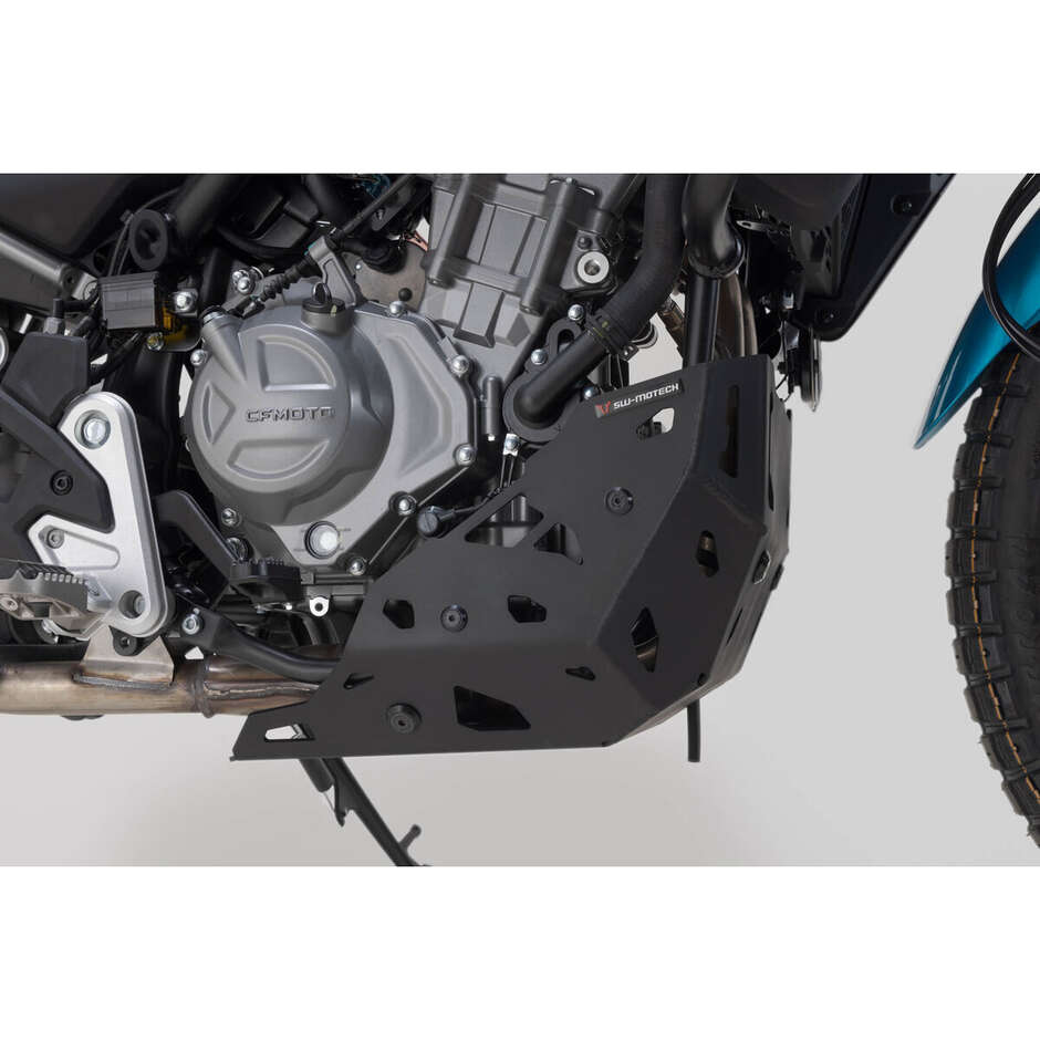 Protezione Motore Nero Sw-Motech MSS.10.625.10000/B Per CFMoto 450MT (23-)